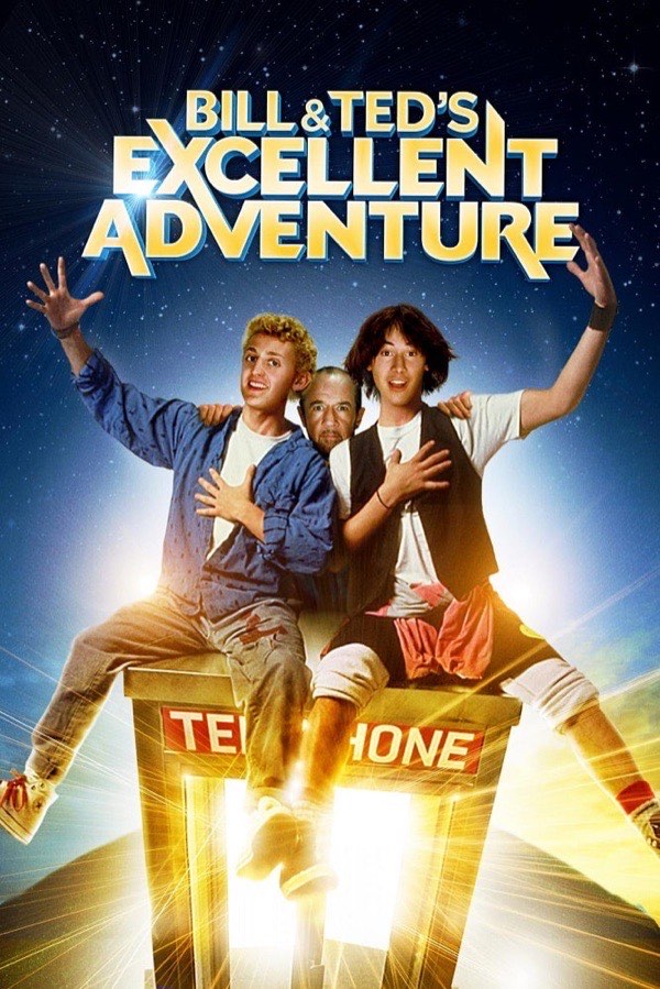 Bill & Ted's Excellent Adventure poster